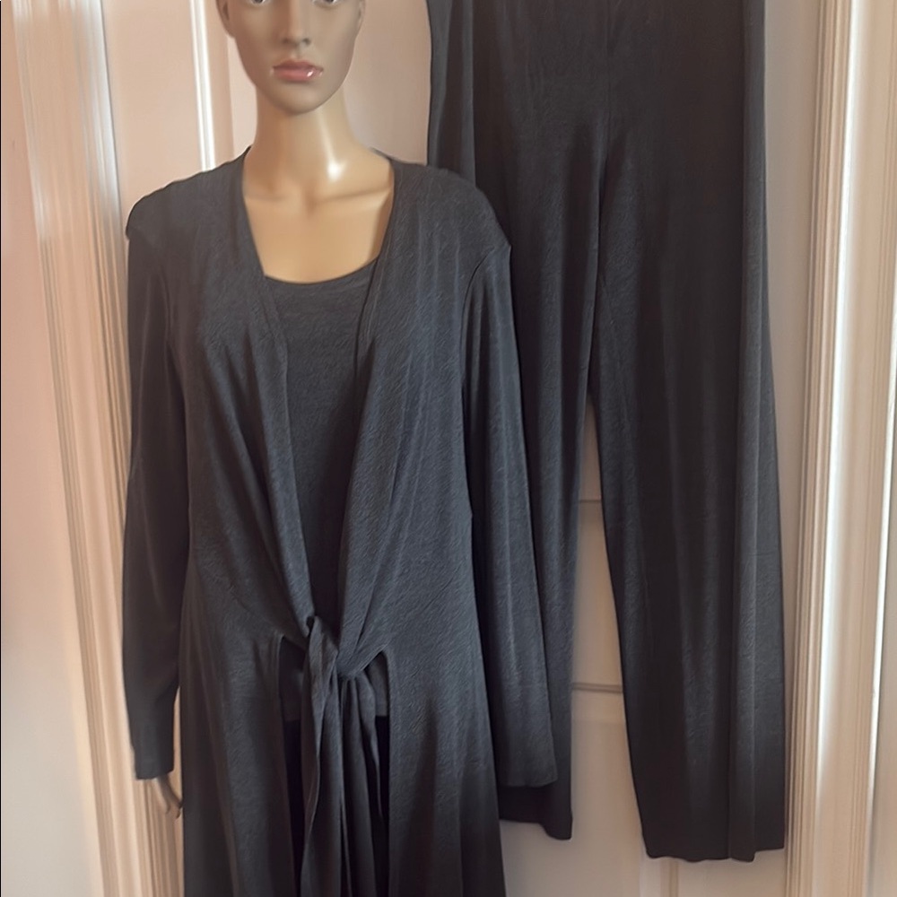 LUNDSTROM Elegant 3 pc. Grey comfortable stylish outfit.
